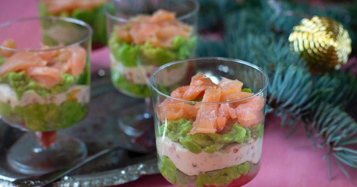 Des verrines créatives pour un apéro de Noël élégant