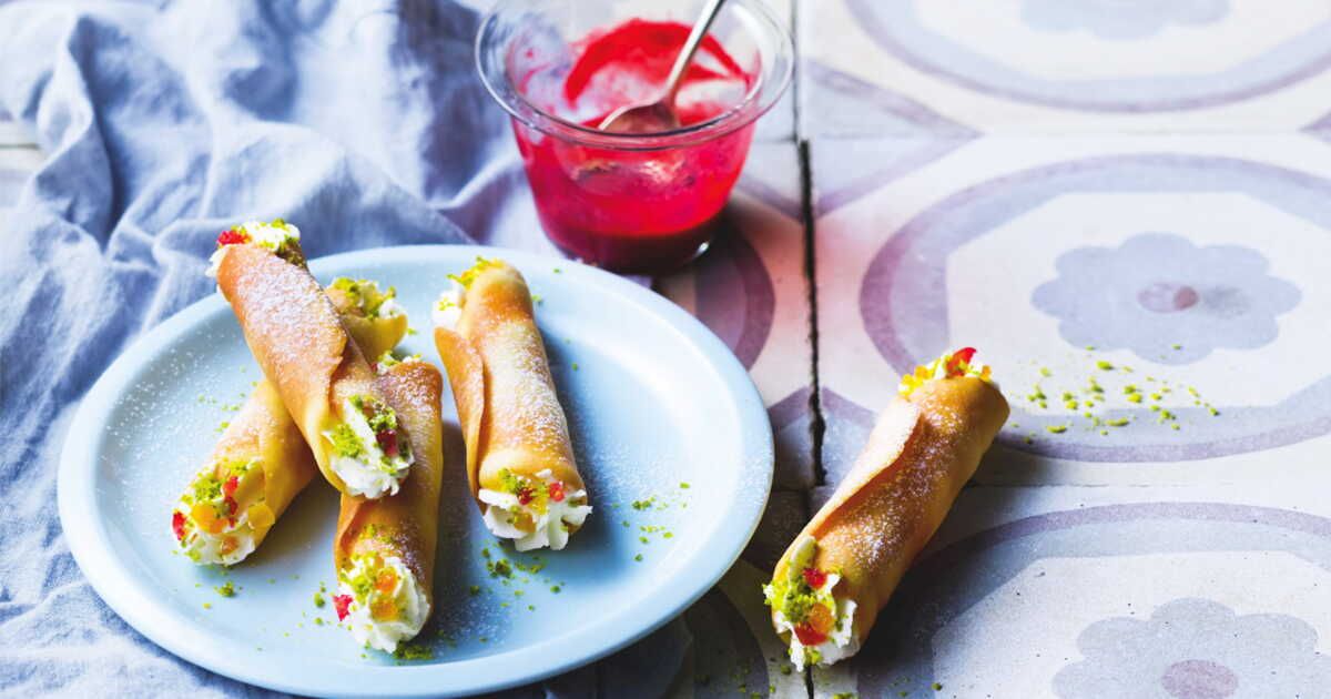 l’authenticité des cannolis revisités aux fruits confits